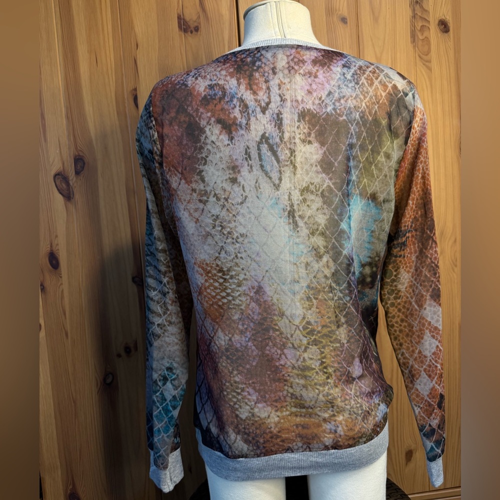 CALVIN RUCKER Mesh Textured Top - Picture 5 of 6